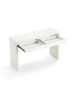 Escritorio 2 cajones Letty blanco 2