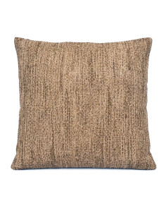 Cojín de Yute y Algodón 45x45cm - Decoración Rústica
