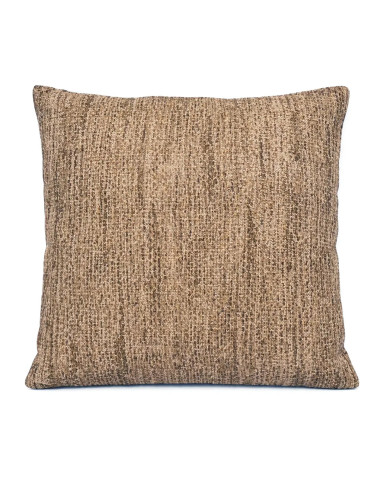Cojín de Yute y Algodón 45x45cm - Decoración Rústica