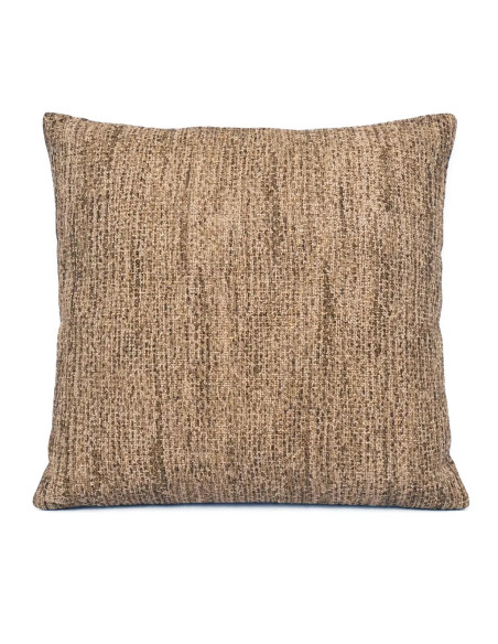 Cojín de Yute y Algodón 45x45cm - Decoración Rústica