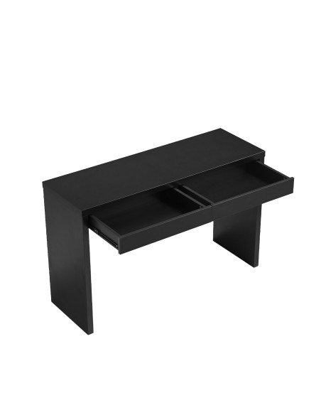 Escritorio 2 cajones Letty negro