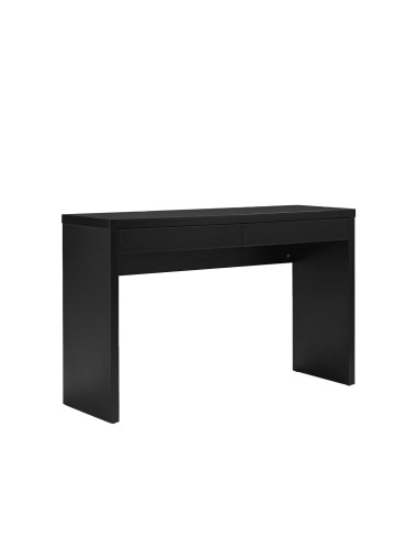 Escritorio 2 cajones Letty negro
