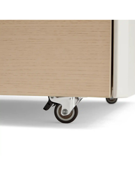 Mesa centro extensible Lina gris