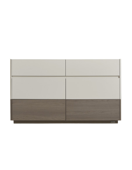 Cómoda 6 cajones Aura nogal