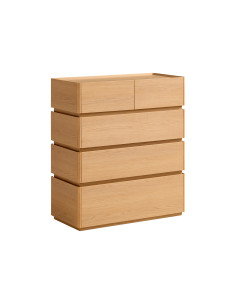 Cómoda 5 cajones Nido madera 2