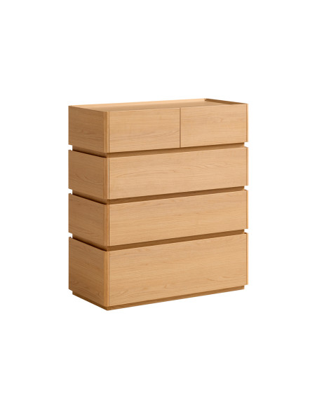 Cómoda 5 cajones Nido madera