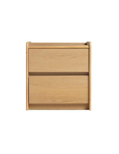 Velador 2 cajones Lucero madera