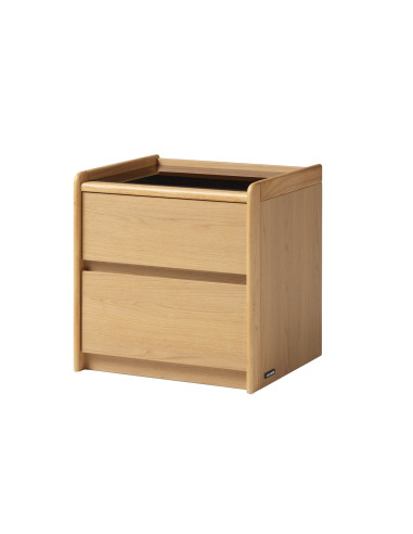 Velador 2 cajones Lucero madera