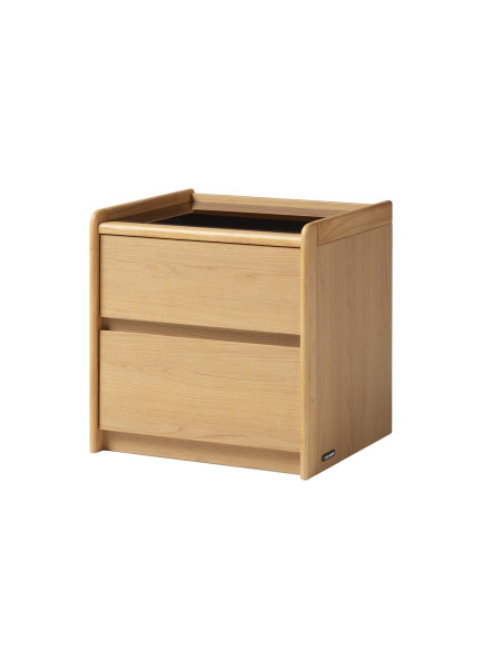 Velador 2 cajones Lucero madera