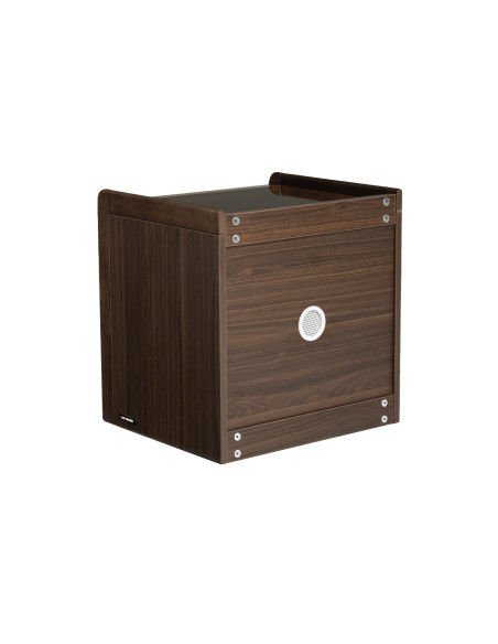 Velador 2 cajones Lucero nogal