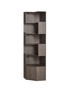 Estante 5 niveles Nexo nogal