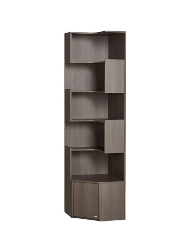 Estante 5 niveles Nexo nogal