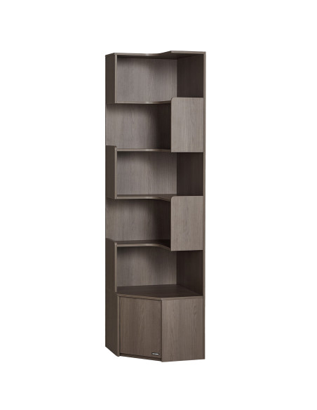 Estante 5 niveles Nexo nogal