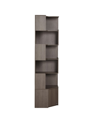 Estante 5 niveles Nexo nogal