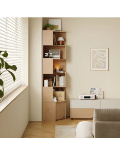 Estante 5 niveles Nexo madera 2