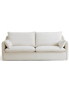 Sofá 3 cuerpos Limerick blanco