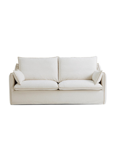 Sofá 2 cuerpos Limerick blanco