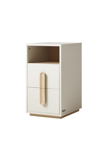 Velador 2 cajones Noctis madera