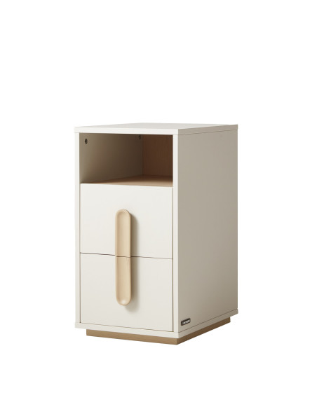 Velador 2 cajones Noctis madera