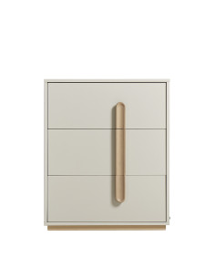 Velador 3 cajones Noctis madera