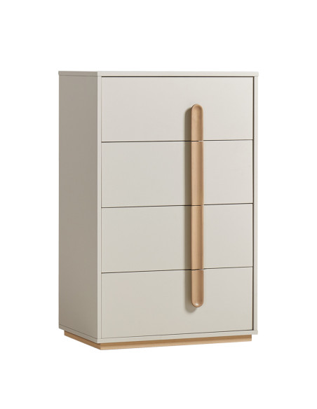 Velador 4 cajones Noctis madera