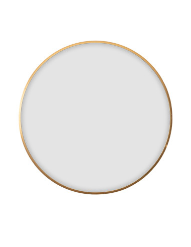Espejo redondo 60cm Uri dorado