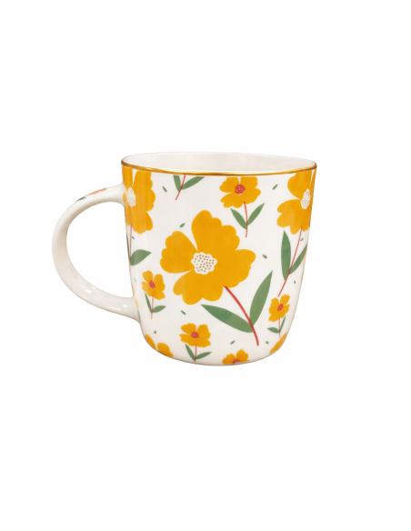 Tazón cerámica flores 350ml