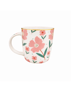 Tazón cerámica flores 350ml