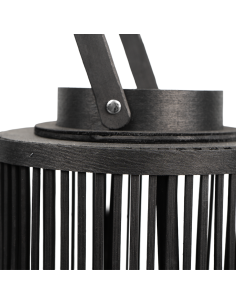 Farol Iron 22x23cm - Decoración Rústica y Elegante 2