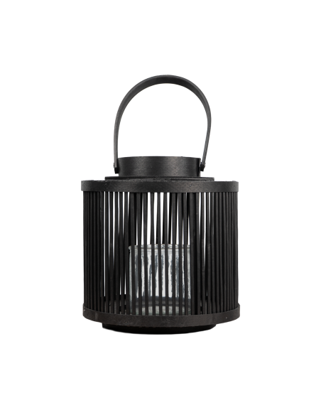 Farol Iron 29x21cm - Decoración Rústica y Elegante