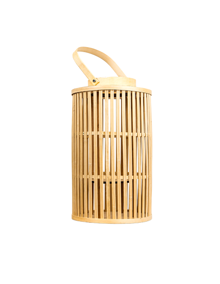 Farol Mixu Bambú 40 cm - Accesorio Decorativo Natural