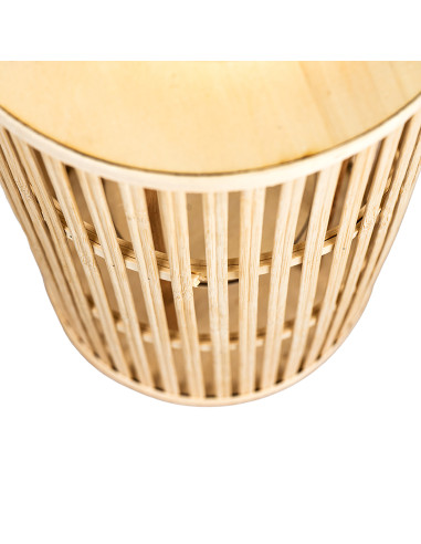 Farol Mixu Bambú 50cm - Decoración Natural y Elegante