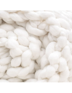 Manta Chunky 150x160 cm - Calidez y Comodidad para tu Hogar 2