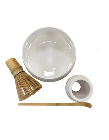 Set de Té Matcha de 4 Piezas - Disfruta del Auténtico Sabor