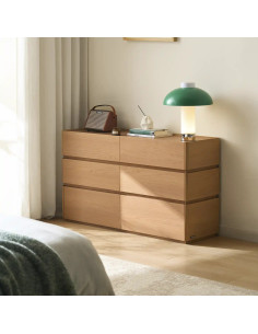 Cómoda 6 cajones Nido madera 2