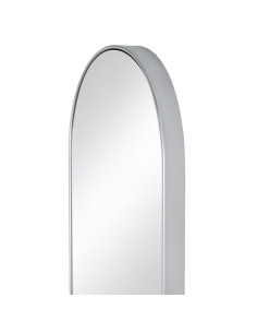 Espejo Ovalado Pill Plateado 44,5x77,5cm - Decoración Moderna 2