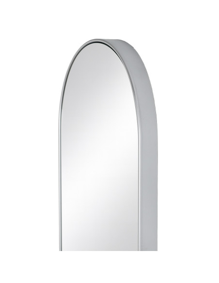 Espejo Ovalado Pill Plateado 44,5x77,5cm - Decoración Moderna