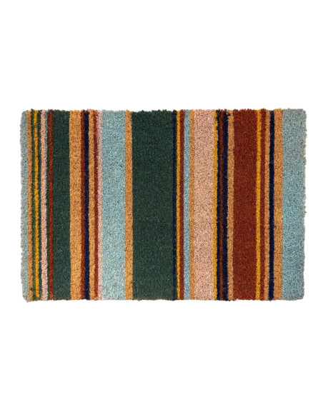 Limpiapies 40x60cm Franjas teal