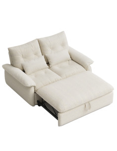 Sofá cama 2 cuerpos Torino beige 2