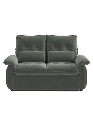 Sofá cama 2 cuerpos Torino gris