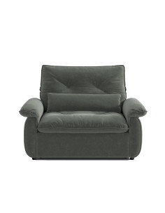 Sofá cama 1 cuerpo Torino gris