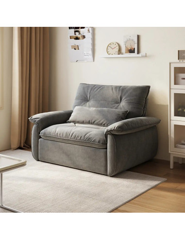 Sofá cama 1 cuerpo Torino gris