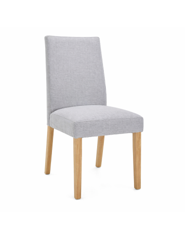 Silla Comedor Jules Gris Claro Set de 2 - Muebles de Comedor