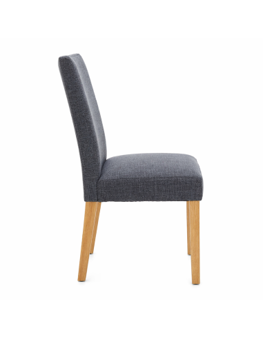 Silla Comedor Jules Gris Oscuro Set de 2 - Muebles de Comedor