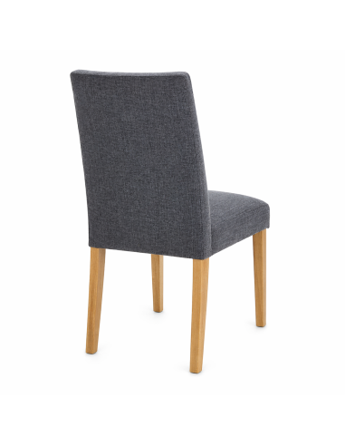 Silla Comedor Jules Gris Oscuro Set de 2 - Muebles de Comedor