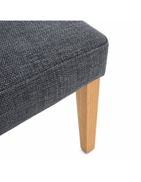 Silla Comedor Jules Gris Oscuro Set de 2 - Muebles de Comedor