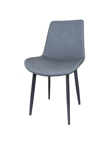 Silla comedor Sepha gris set de 2