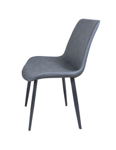 Silla comedor Sepha gris set de 2 2