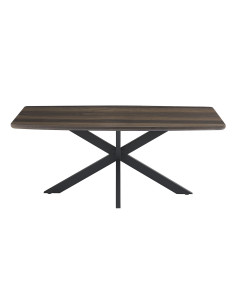 Mesa comedor 6 puestos Bonaire negro