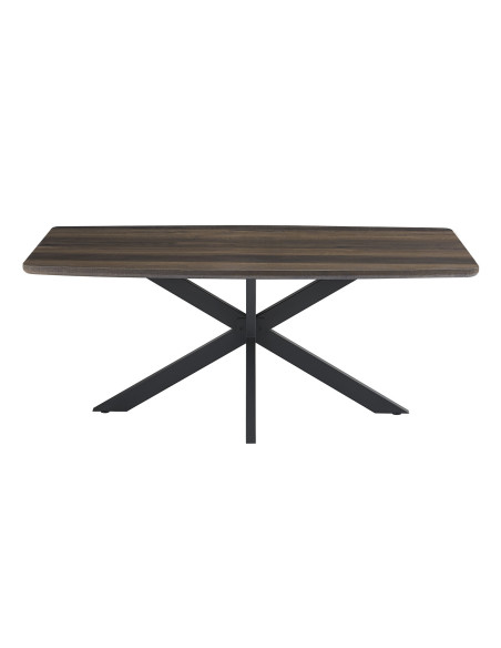Mesa comedor 6 puestos Bonaire negro